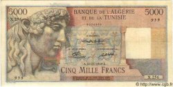 5000 Francs ALGÉRIE  1949 P.109a TTB+