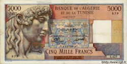 5000 Francs ALGÉRIE  1950 P.109a TTB+