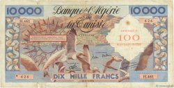 100 Nouveaux Francs sur 10000 Francs ALGERIEN  1958 P.114 S