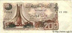 200 Dinars  ALGÉRIE  1983 P.065 TTB