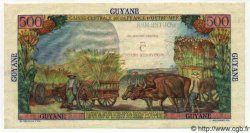 5 NF sur 500 Francs Pointe à Pitre FRENCH GUIANA  1961 P.30 UNC