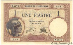 1 Piastre FRENCH INDOCHINA  1931 P.048b UNC-
