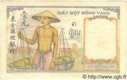 1 Piastre FRENCH INDOCHINA  1935 P.052 UNC-