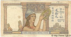 20 Piastres FRENCH INDOCHINA  1939 P.056b VF-