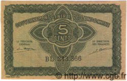 5 Cents INDOCHINE FRANÇAISE  1939 P.088b NEUF