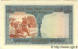 1 Piastre - 1 Dong INDOCHINA  1954 P.105 FDC