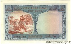 1 Piastre - 1 Dong Spécimen FRENCH INDOCHINA  1954 P.105s UNC
