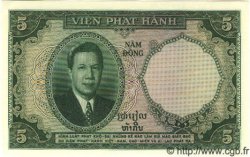 5 Piastres - 5 Dong FRENCH INDOCHINA  1953 P.106 UNC-