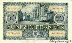 50 Francs Spécimen LUXEMBURG  1932 P.38as VZ+