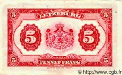 5 Francs LUXEMBURG  1944 P.43 fST+
