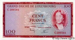 100 Francs LUXEMBOURG  1963 P.52 NEUF