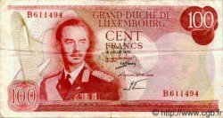 100 Francs LUXEMBOURG  1970 P.55 VF+