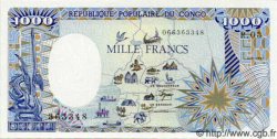 1000 Francs CONGO  1987 P.10a UNC