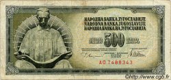 500 Dinara YUGOSLAVIA  1978 P.091 F