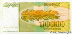 1000000 Dinara YUGOSLAVIA  1989 P.099 UNC