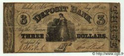 3 Dollars ESTADOS UNIDOS DE AMÉRICA Mobile 1862 H.-- BC