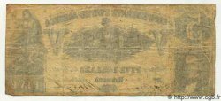 5 Dollars Гражданская война в США  1861 P.020b VF