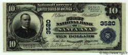 10 Dollars UNITED STATES OF AMERICA  1906 Fr.614.S1361 AU