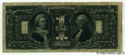 1 Dollar UNITED STATES OF AMERICA  1896 P.335 F - VF