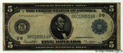 5 Dollars ESTADOS UNIDOS DE AMÉRICA New York 1914 P.359b MBC