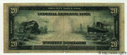 20 Dollars ESTADOS UNIDOS DE AMÉRICA Cleveland 1914 P.361b BC+ a MBC