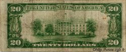 20 Dollars VEREINIGTE STAATEN VON AMERIKA New York 1934 P.431L fS to S