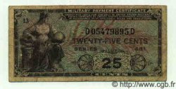25 Cents ESTADOS UNIDOS DE AMÉRICA  1951 P.M024 BC