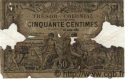 50 Centimes ÎLE DE LA RÉUNION  1886 P.08 M