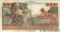 5000 Francs Schoelcher ÎLE DE LA RÉUNION  1960 P.50 TTB