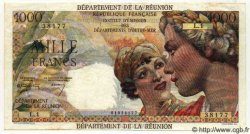 1000 Francs Union Française ÎLE DE LA RÉUNION  1964 P.52 SUP