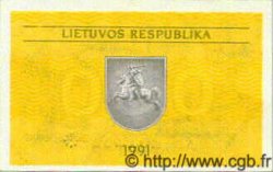 0,50 Talonas LITUANIA  1991 P.31a FDC