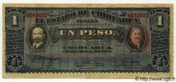 1 Peso MEXICO  1914 PS.0529g VF