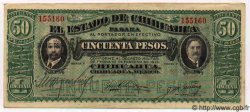 50 Pesos MEXICO  1914 PS.0538b XF