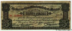 5 Pesos MEXICO Monclova 1913 PS.0628c S