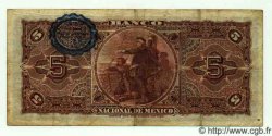 5 Pesos MEXICO  1910 PS.0257c F