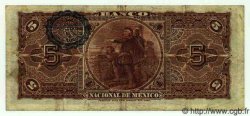 5 Pesos MEXICO  1912 PS.0257c BC+