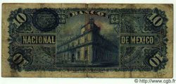 10 Pesos MEXICO  1908 PS.0258d MC