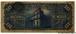 10 Pesos MEXICO  1912 PS.0258e VG