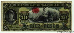 10 Pesos MEXICO  1912 PS.0258e S