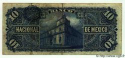 10 Pesos MEXICO  1912 PS.0258e F