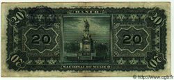 20 Pesos MEXICO  1913 PS.0259d VF