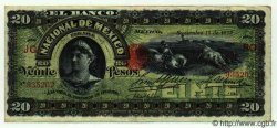 20 Pesos MEXICO  1913 PS.0259d VF