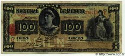 100 Pesos MEXICO  1913 PS.0261d VF