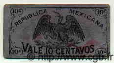 10 Centavos MEXICO  1915 PS.0683a fVZ