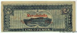 5 Pesos MEXICO  1915 PS.0746b AU