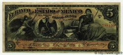 5 Pesos MEXICO  1911 PS.0329c MBC