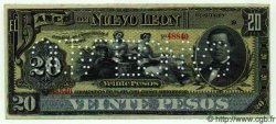 20 Pesos MEXICO Nuevo Leon 1915 PS.0362d fST