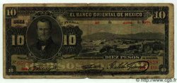 10 Pesos MEXICO Puebla 1901 PS.0382a fS