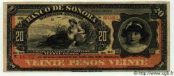 20 Pesos Non émis MEXICO  1915 PS.0421r VF - XF