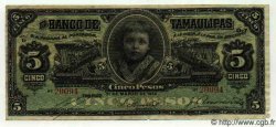 5 Pesos MEXICO  1914 PS.0429c BC+